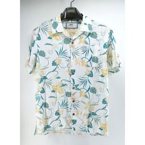 Jetty Short Sleeve Hawaiian‎ Fishing Or Boating Shirt Men's Medium